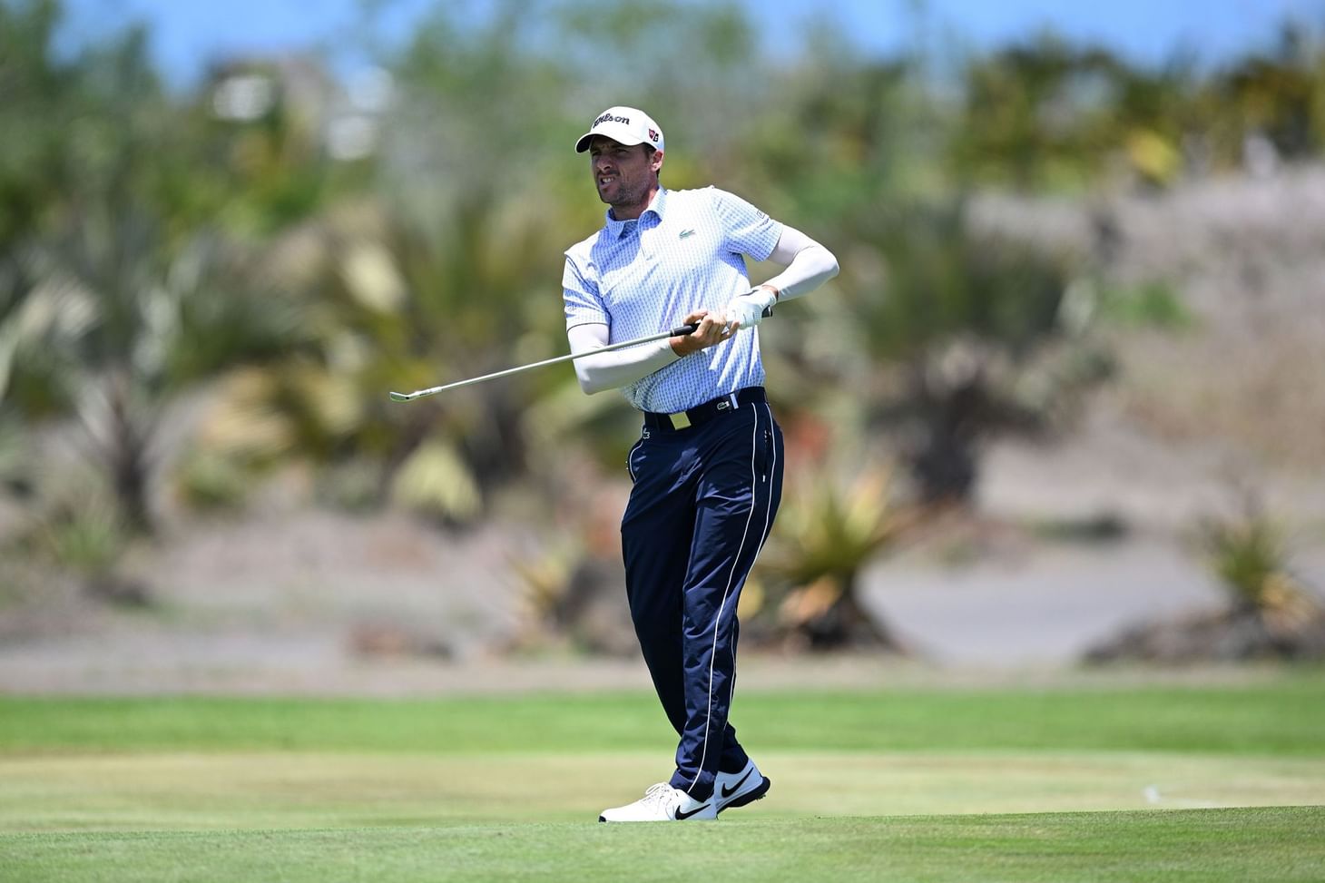 Who is leading the 2025 Magical Kenya Open after round 1? Leaderboard