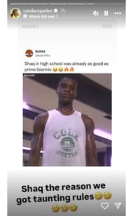 Shaquille O'Neal is the reason.