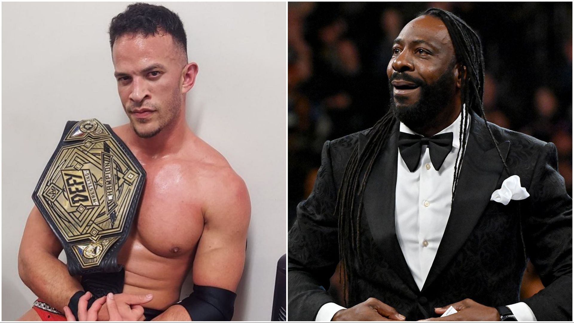 Former AEW star Ricky Starks, WWE Hall of Famer Booker T