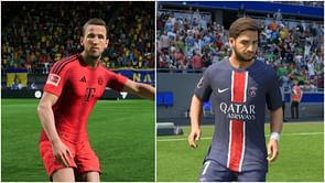EA FC 25 TOTW 22 predictions, featuring Harry Kane, Kvaratskhelia, and others