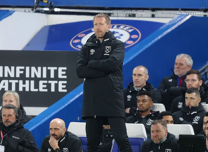 “I could sense the crowd getting a little bit frustrated” - Graham Potter comments on Chelsea fans at Stamford Bridge after 2-1 loss for West Ham