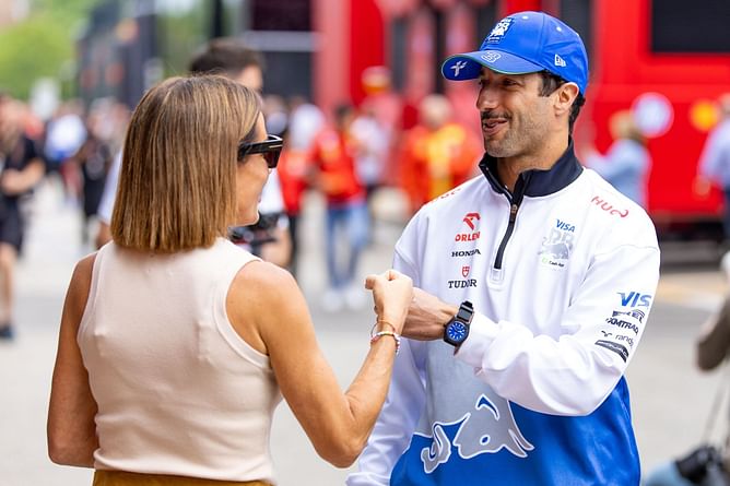 "We were a bit like a rabbit in the headlights": Daniel Ricciardo's confidant picks the Australian as the easiest driver she's had to work with