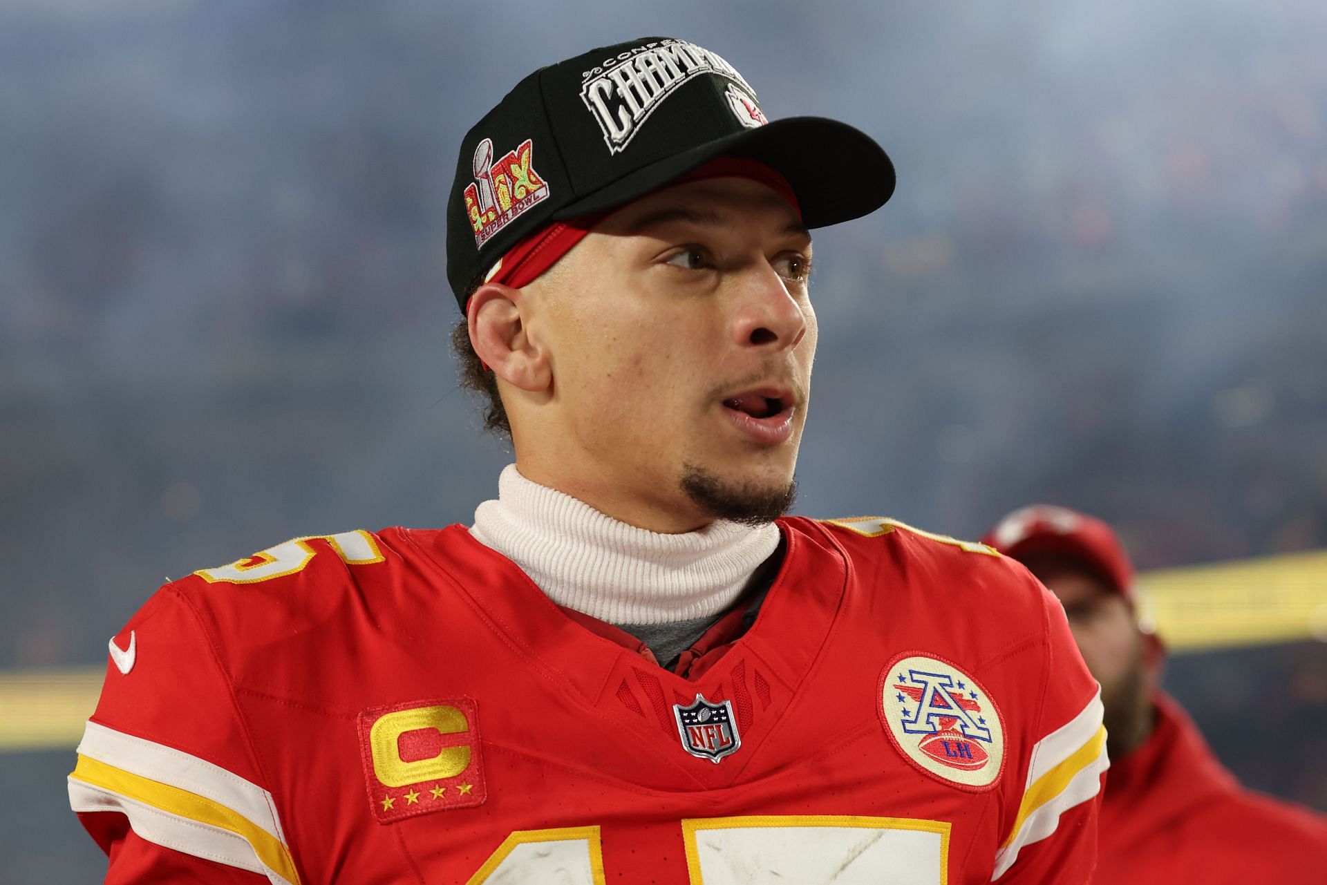 Patrick Mahomes at AFC Championship - Bills at Chiefs - Source: Getty