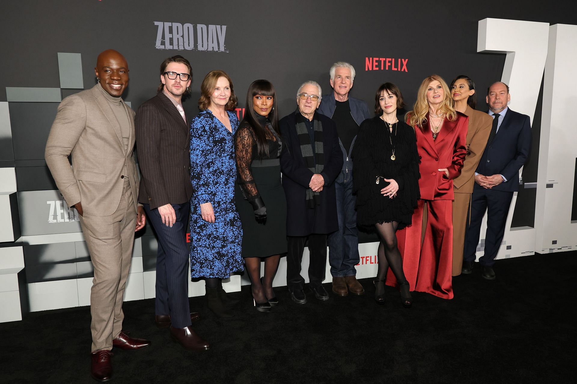 Joan Allen (In Blue Dress) - Source: Getty