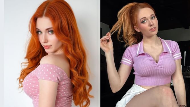 Who is Amouranth? Everything about celebrity as she claims she owns all McDonald's in city in reply to someone telling her to put "fries in the bag"
