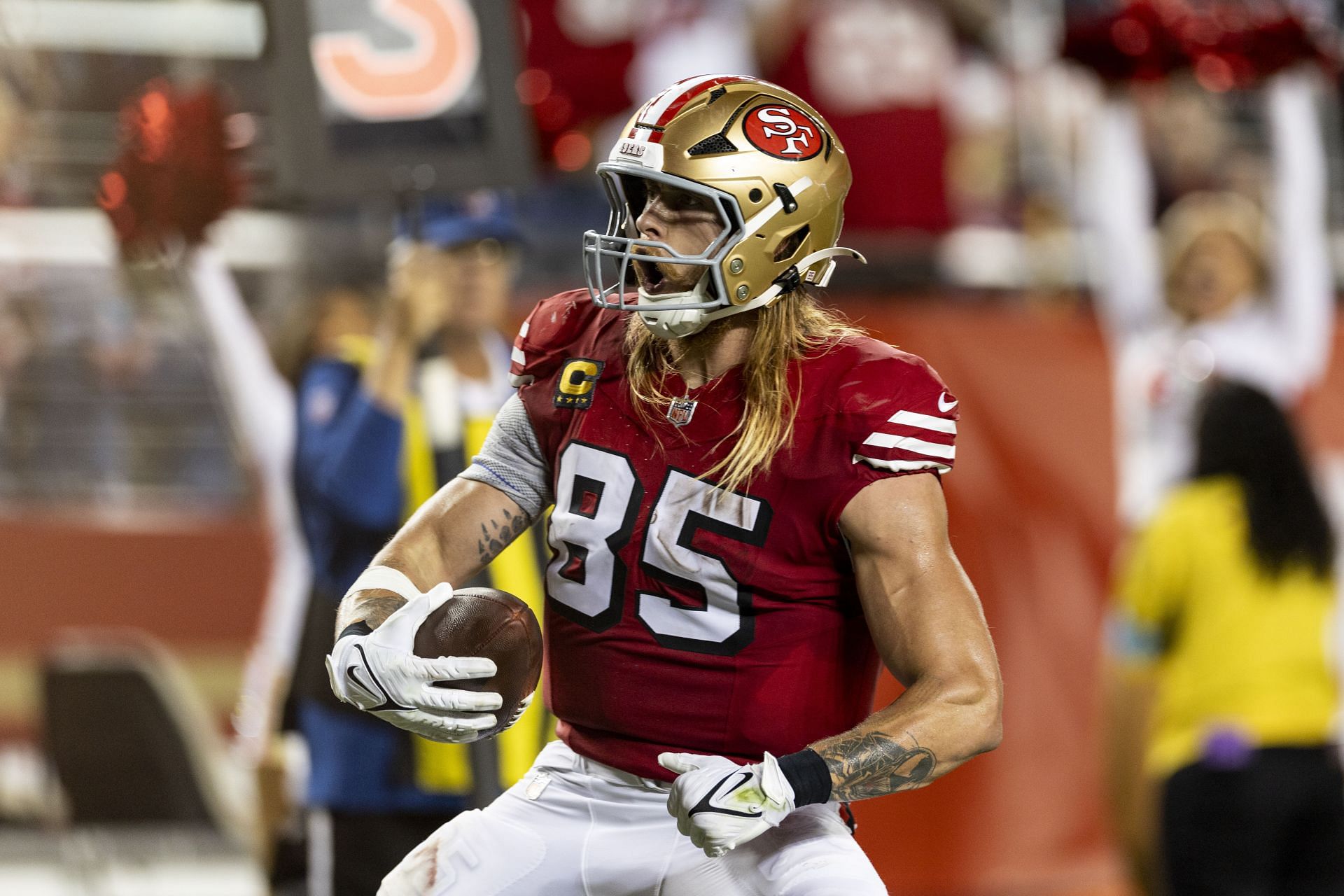 Sam LaPorta vs. George Kittle 40-yard dash time: Which star TE comes out on top?