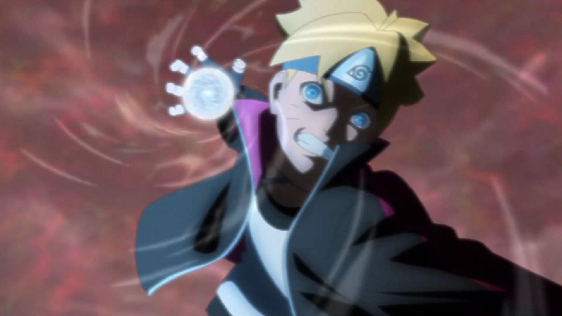 Boruto using a rasengan (Image via Studio Pierrot)