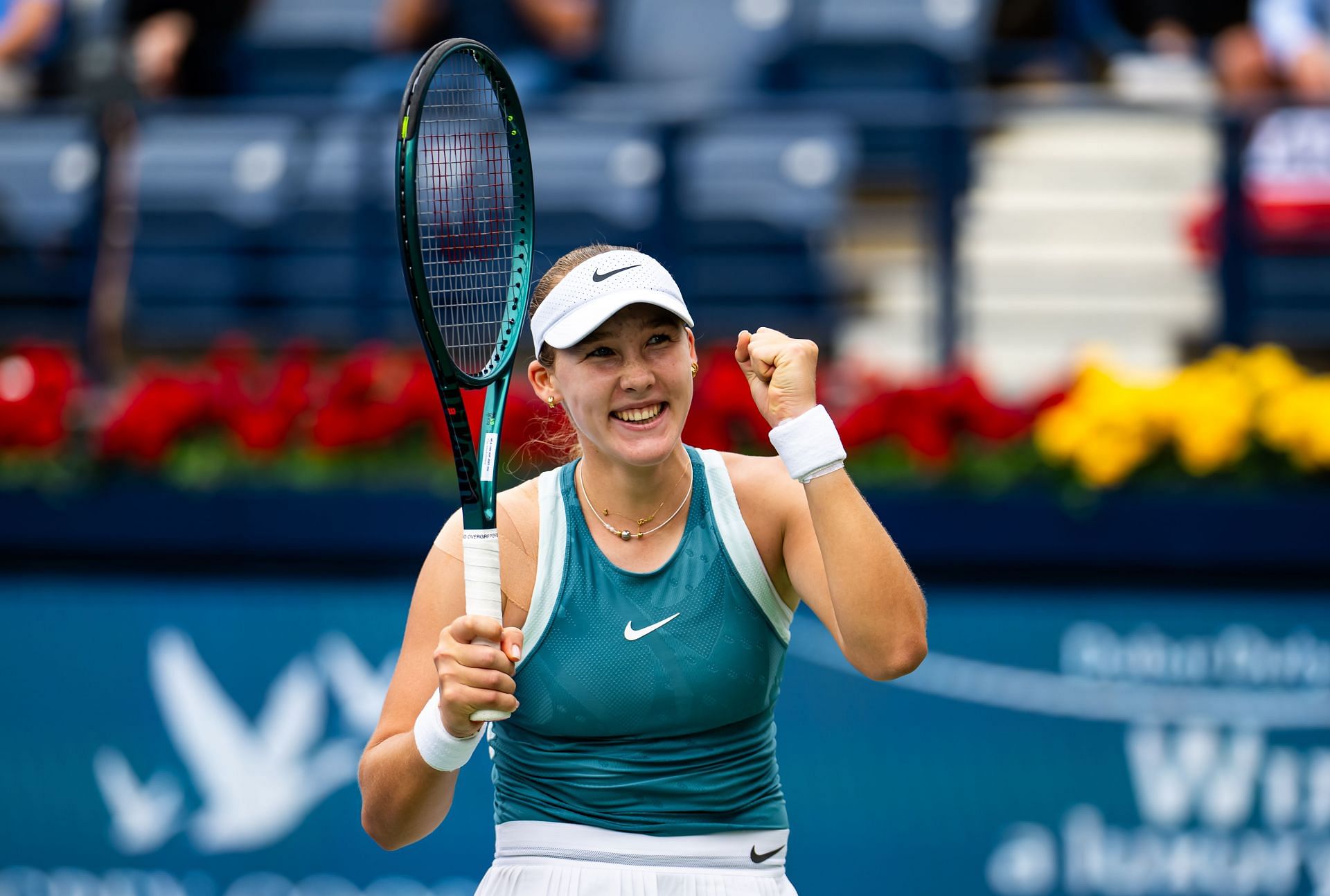 Mirra Andreeva at the Dubai Tennis Championships 2025. (Photo: Getty)