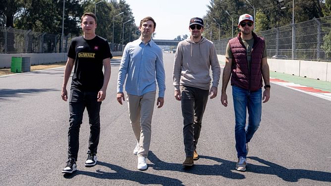 NASCAR superstars Chase Elliott and Christopher Bell among the drivers touring Mexico’s Autodromo Rodriguez track ahead of summer race