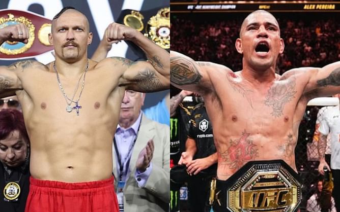 Oleksandr Usyk drops massive hint about potential boxing showdown with UFC icon Alex Pereira: "Why not?"