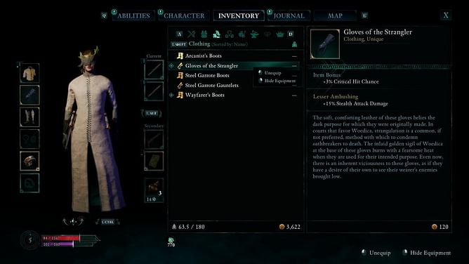 Avowed Woedica's Inheritance Treasure Map guide