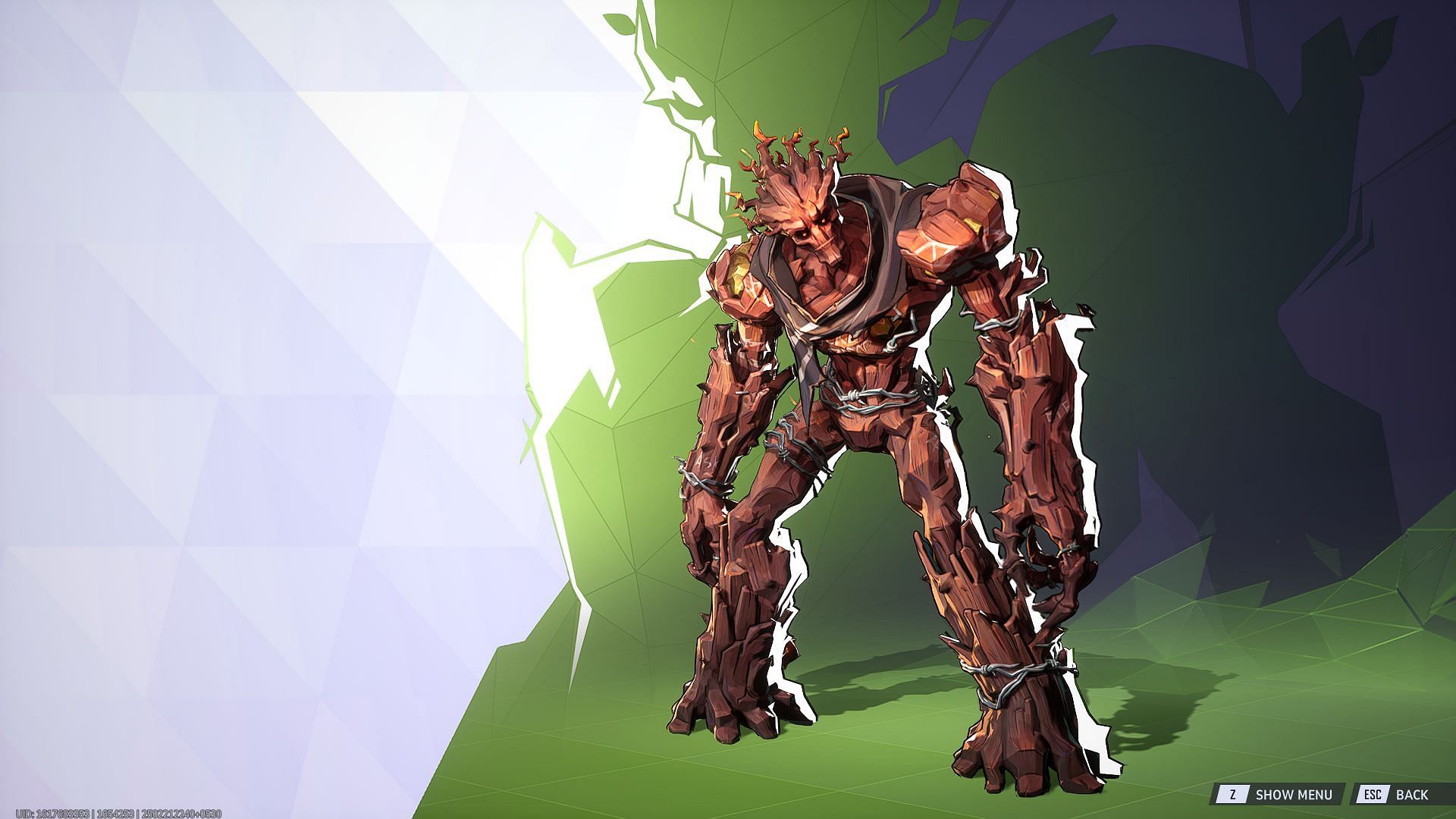 Groot Carved Traveler skin in Marvel Rivals (Image via Sportskeeda Gaming/NetEase Games)