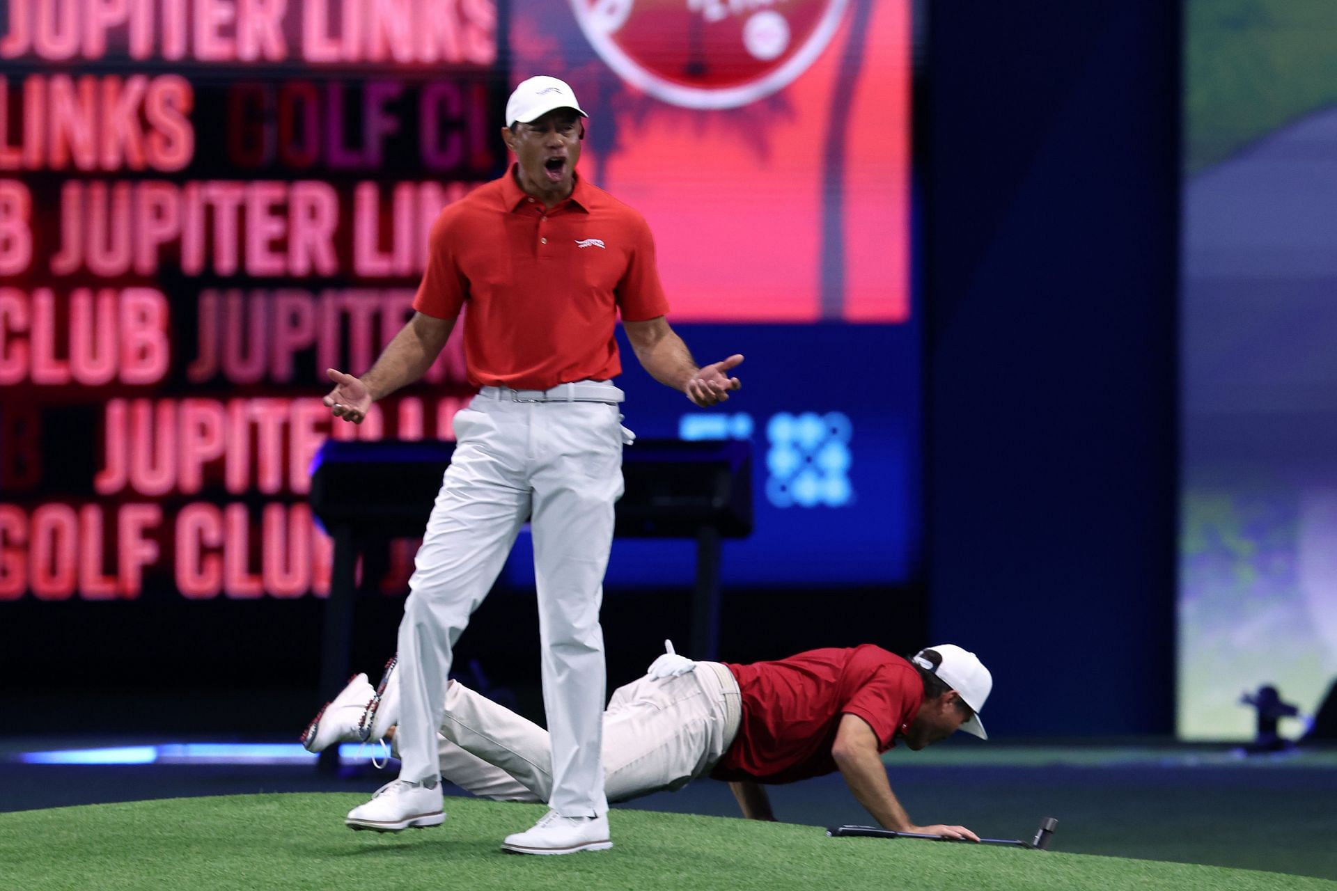 Tiger Woods spoke on the Genesis moving locations (Image via Getty)