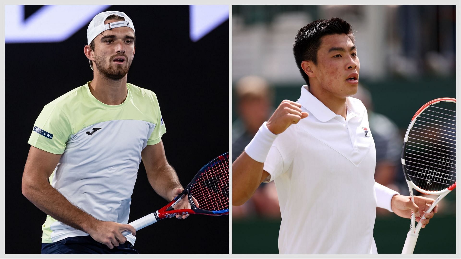 Tomas Machac vs Brandon Nakashima is one of the semifinal matches at the Mexican Open 2025. (Photos: Getty)