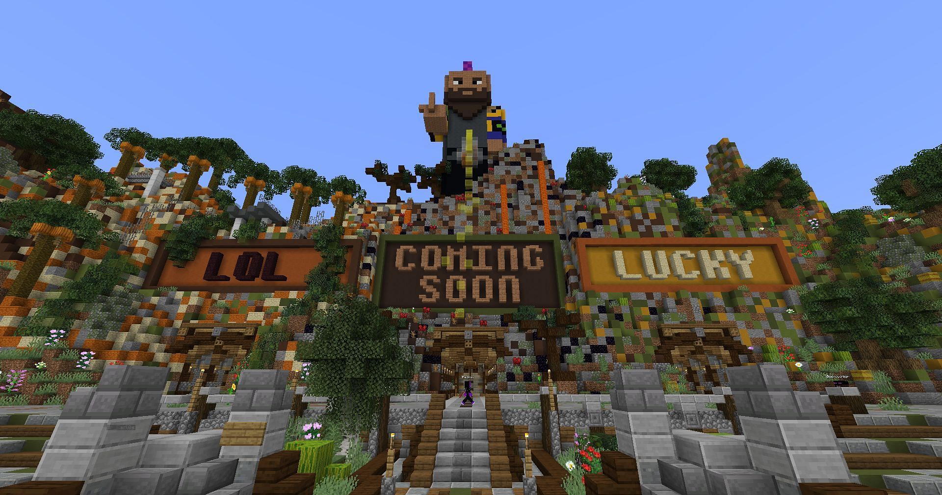 TributeMC is a well-made server (Image via Mojang Studios)