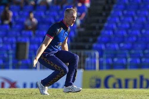 Corbin Bosch played for the Barbados Royals in CPL 2022, who eventually finished as the runners-up in the competition.