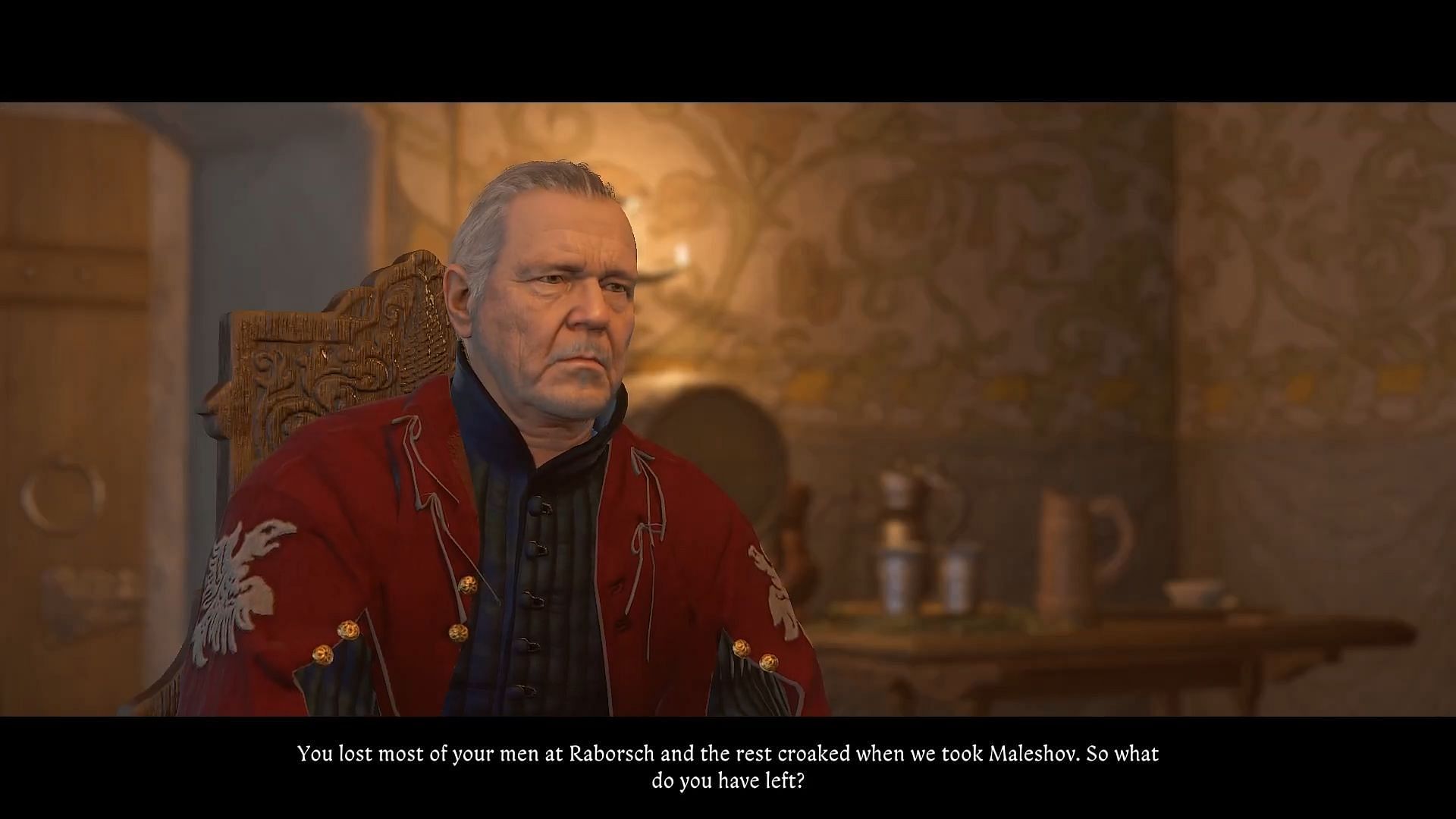 Talk with the council to start the quest (Image via Deep Silver)