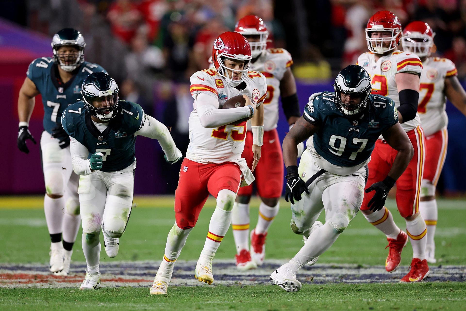 Super Bowl LVII - Kansas City Chiefs v Philadelphia Eagles - Source: Getty