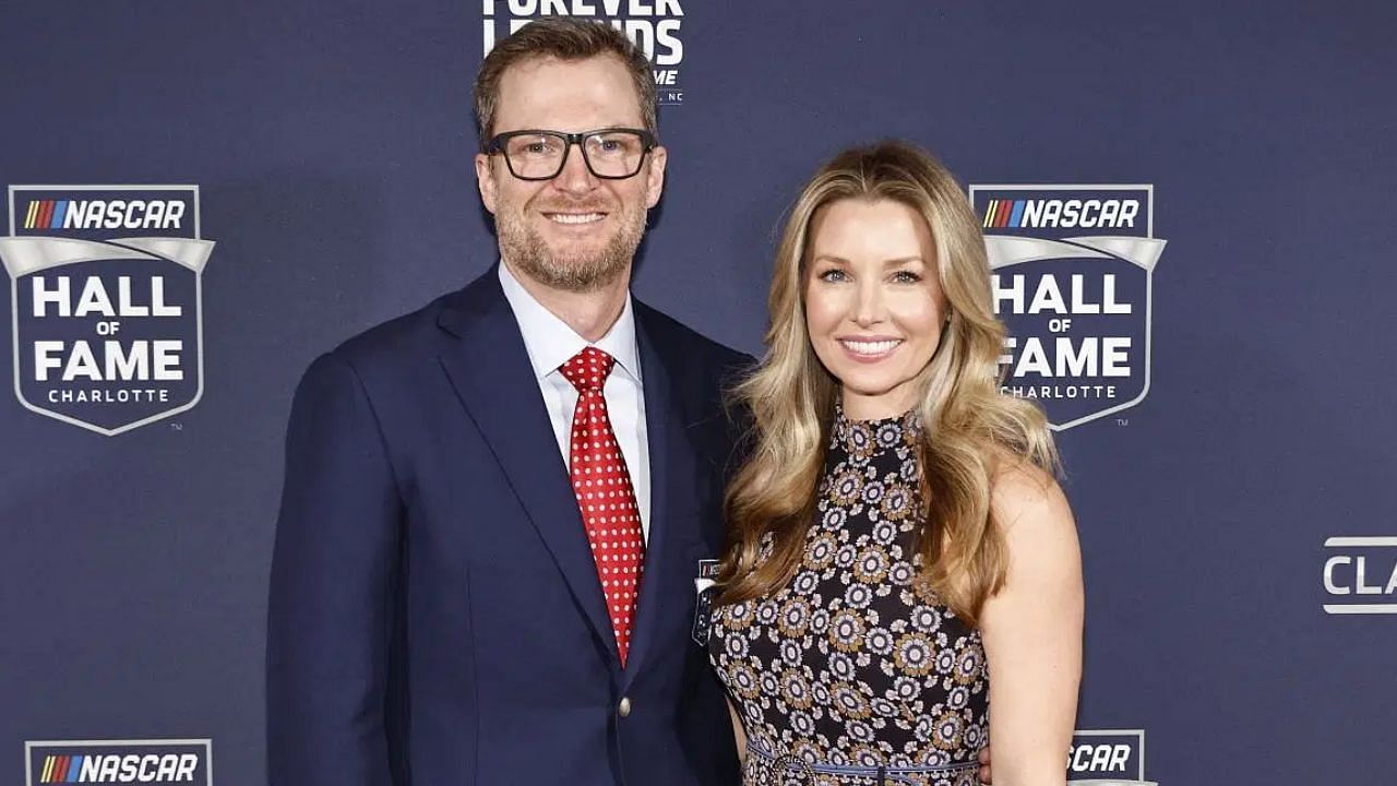 Dale Earnhardt Jr. and Amy Earnhardt (Image via Getty)