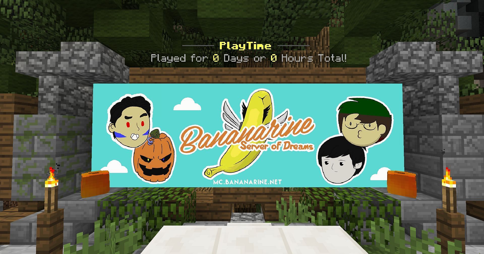 Bananarine is a well-made server (Image via Mojang Studios)