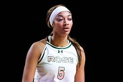 "Angel Reese stole Stewart's layup package" - Fans hail "Bayou Barbie" as Rose BC star dominates 3x WNBA champ