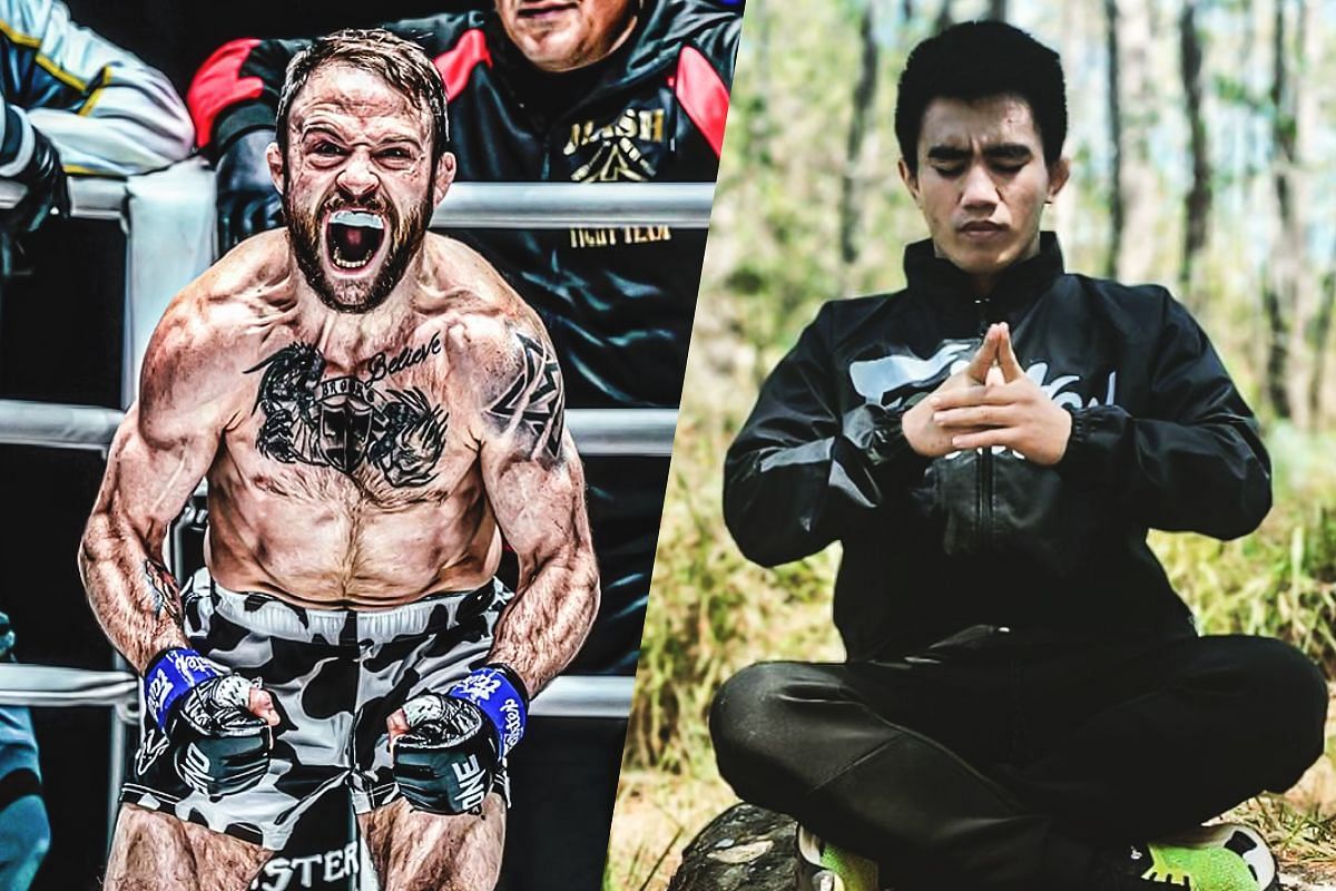 Jarred Brooks (left) and Joshua Pacio (right). [Photos from ONE Championship]