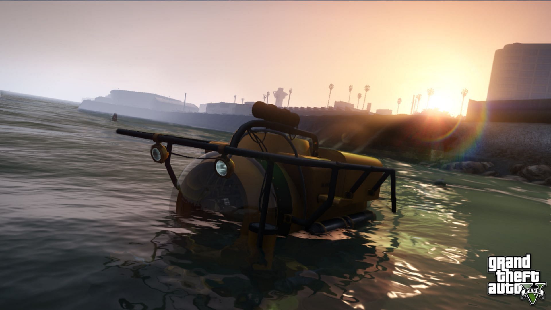 Use the Submersible to collect Nuclear Waste (Image via Rockstar Games)