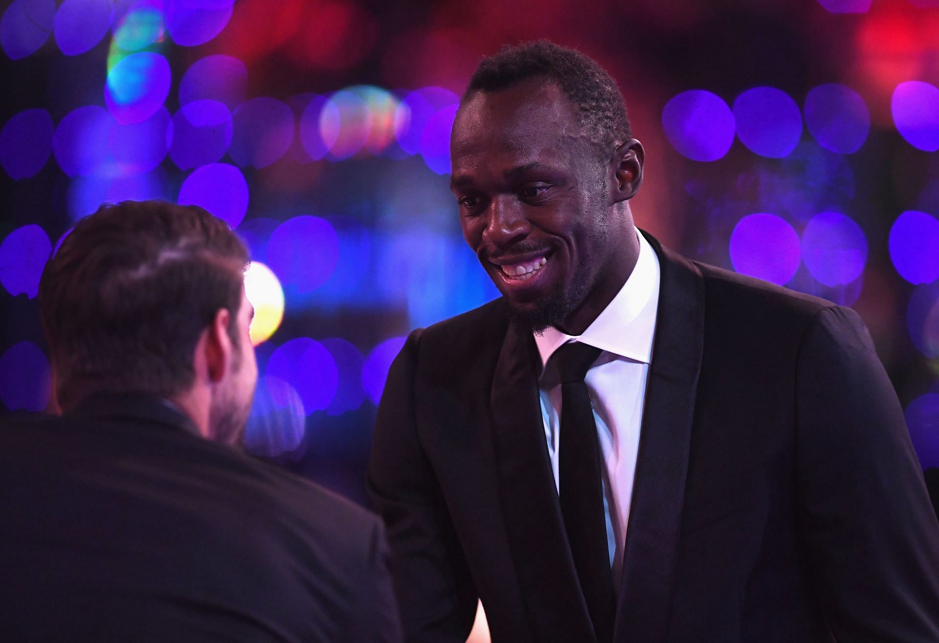 Michael Phelps and Usain Bolt at the 2017 Laureus World Sports Awards - Monaco - Source: Getty