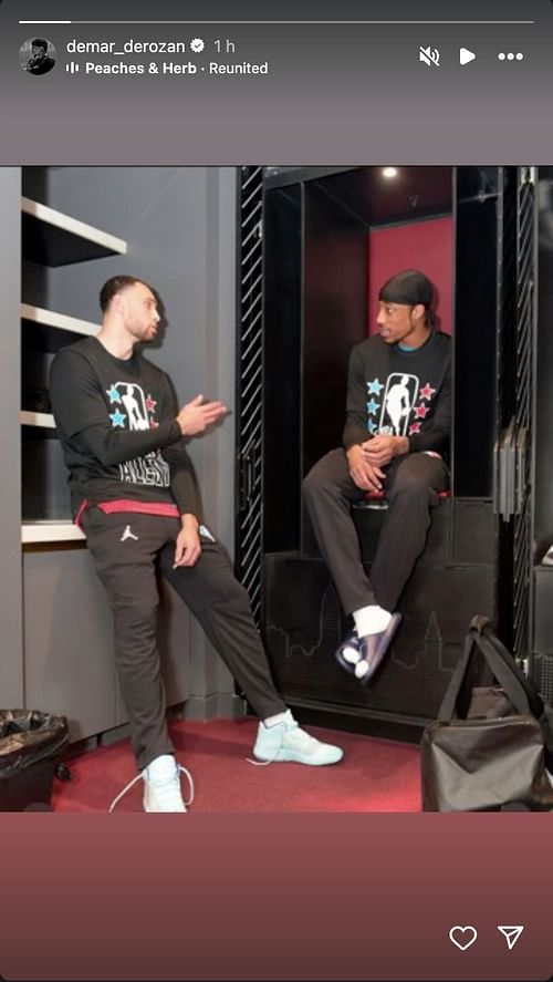 DeMar DeRozan welcomes former Bulls teammate Zach LaVine to Kings fold with All-Star TB pic