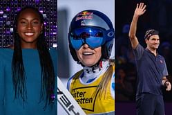 Lindsey Vonn reacts to getting featured alongside Roger Federer, Coco Gauff, Jannik Sinner and other athletes in latest commercial