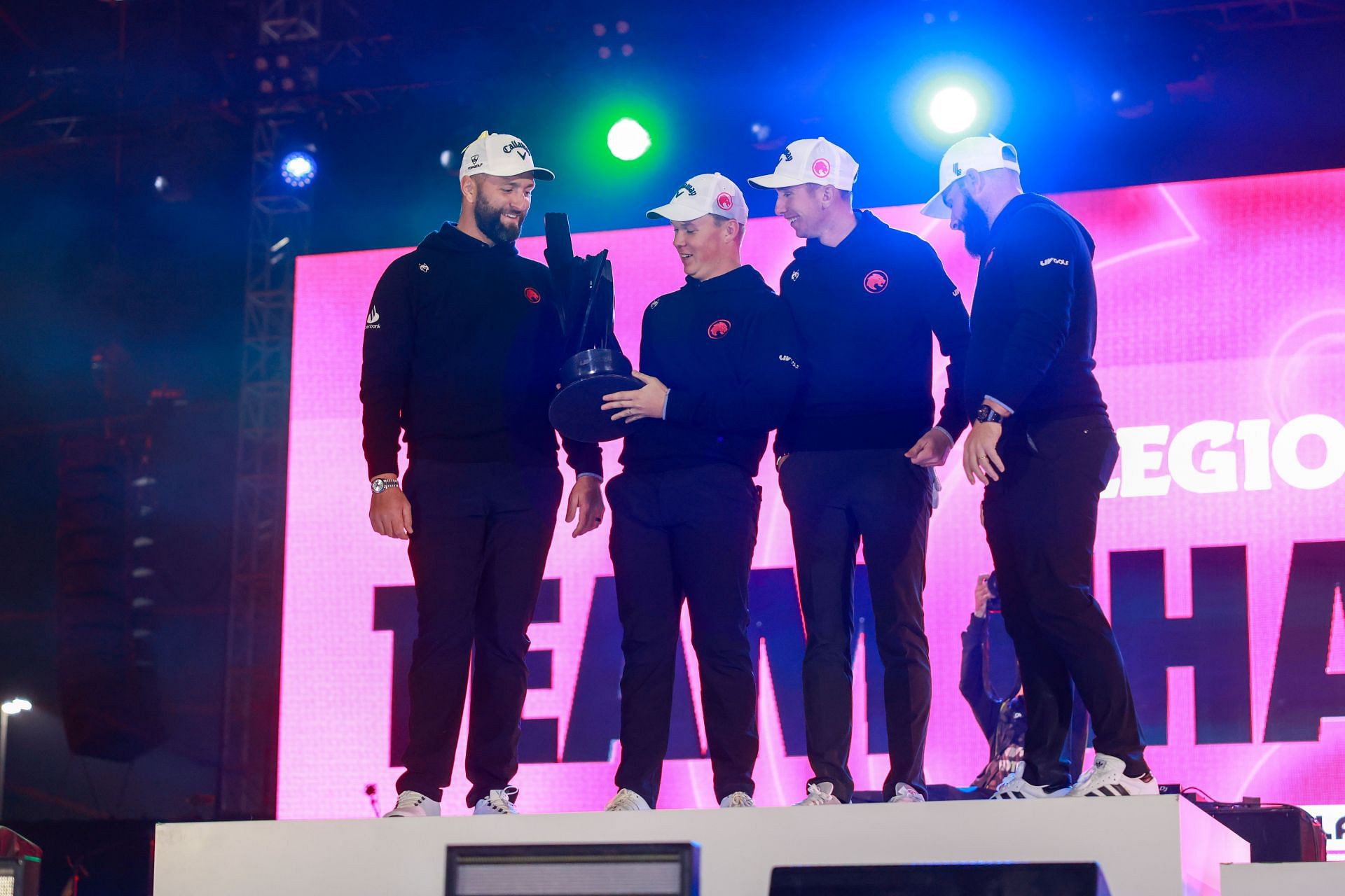 Legion XIII won the LIV Golf Riyadh team event (Image via Getty).