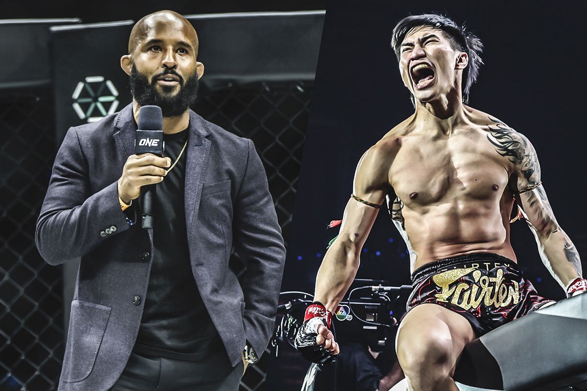 Demetrious Johnson (left) Tawanchai (right) [Photos via: ONE Championship]