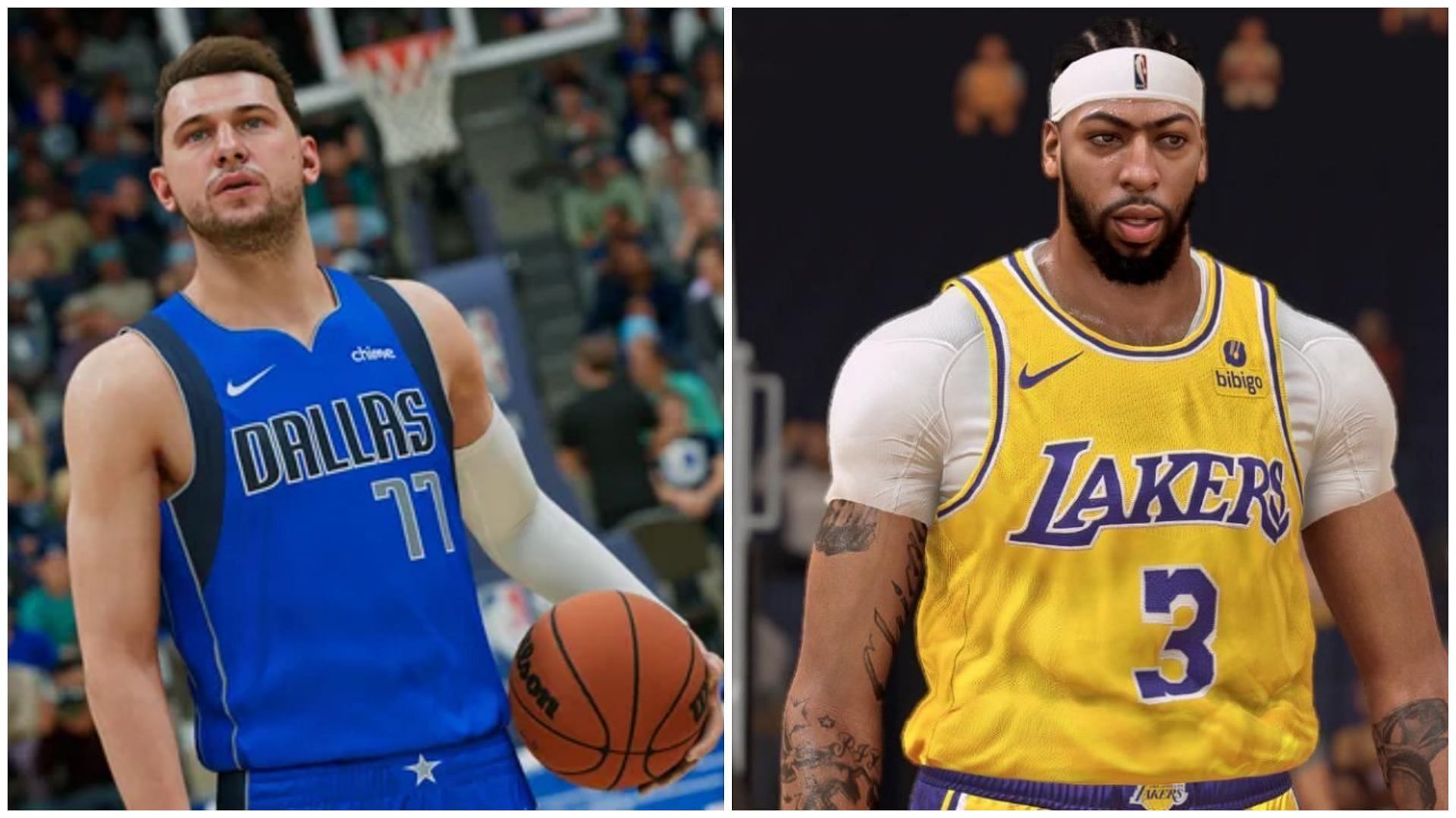 Luka Doncic is &quot;untouchable&quot; in NBA 2K25 (Images via 2K Games)