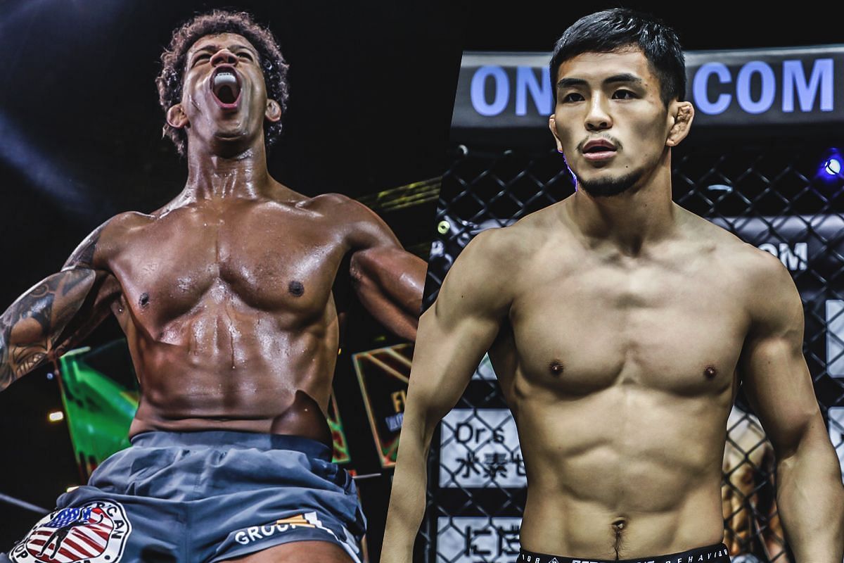 Adriano Moraes (L) and Yuya Wakamatsu (R) | Image by ONE Championship