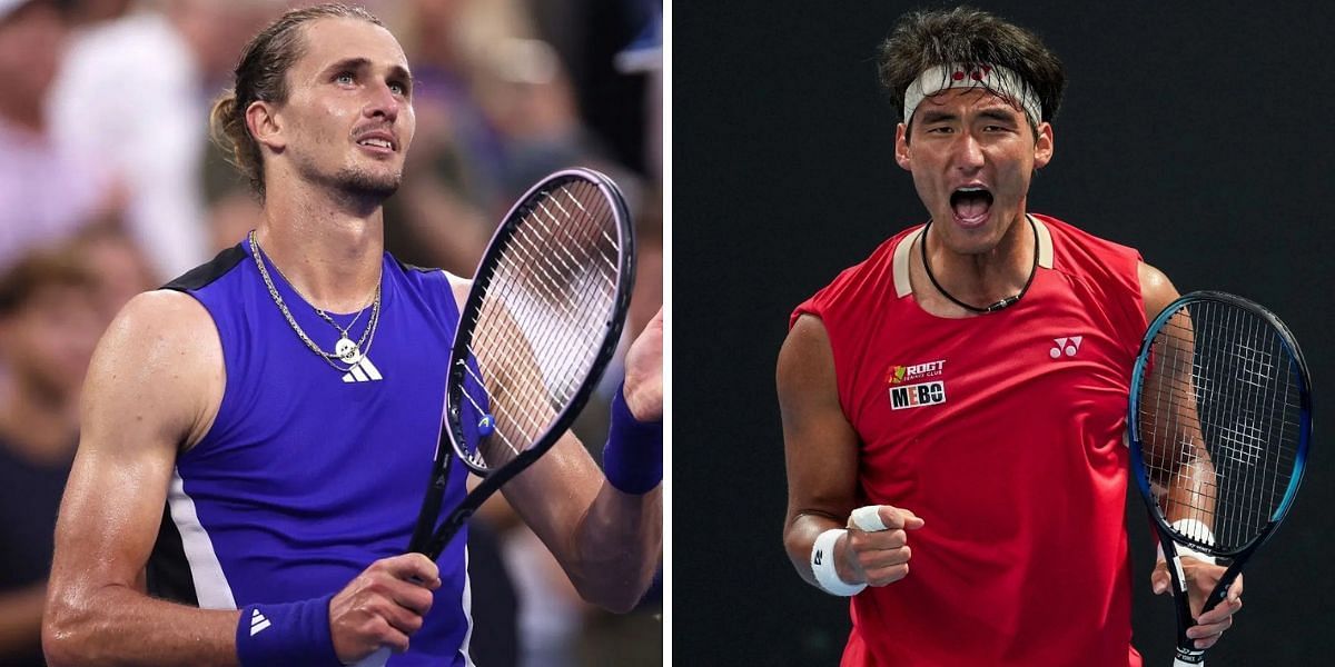 Alexander Zverev and Bu Yunchaokete will meet for the first time on the ATP Tour. (Image credits: Getty)