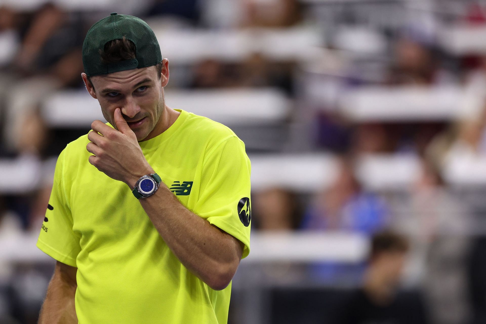 Tommy Paul looks on at Dallas Open 2025 (Source: Getty Images)