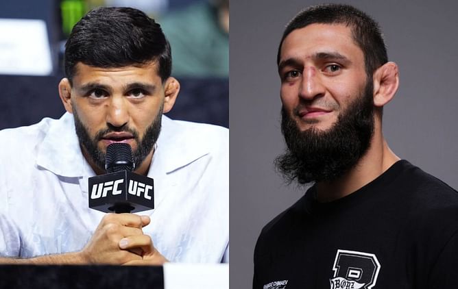 Arman Tsarukyan reacts as Khamzat Chimaev officially receives his UAE passport