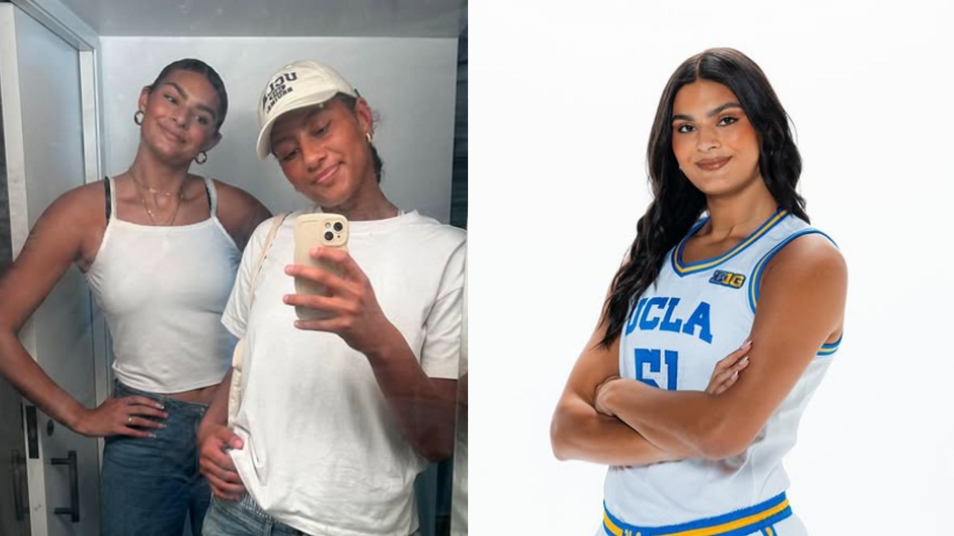 Hoops fans react to sisters Sienna Betts &amp; UCLA star Lauren Betts forming a duo next year at the Bruins (Image: IG/laurenmariebetts,siennabetts_)