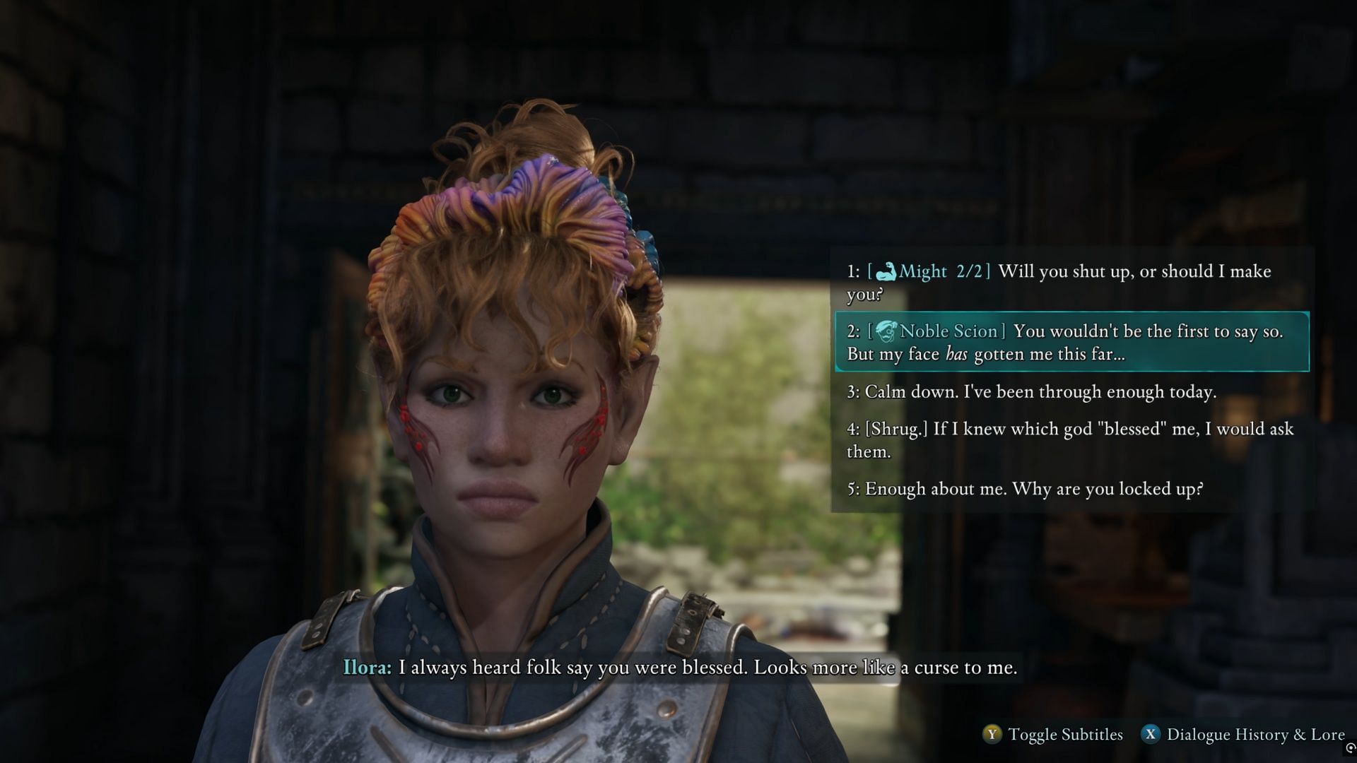 She&#039;s annoying, but agree to help her (Image via Obsidian Entertainment)