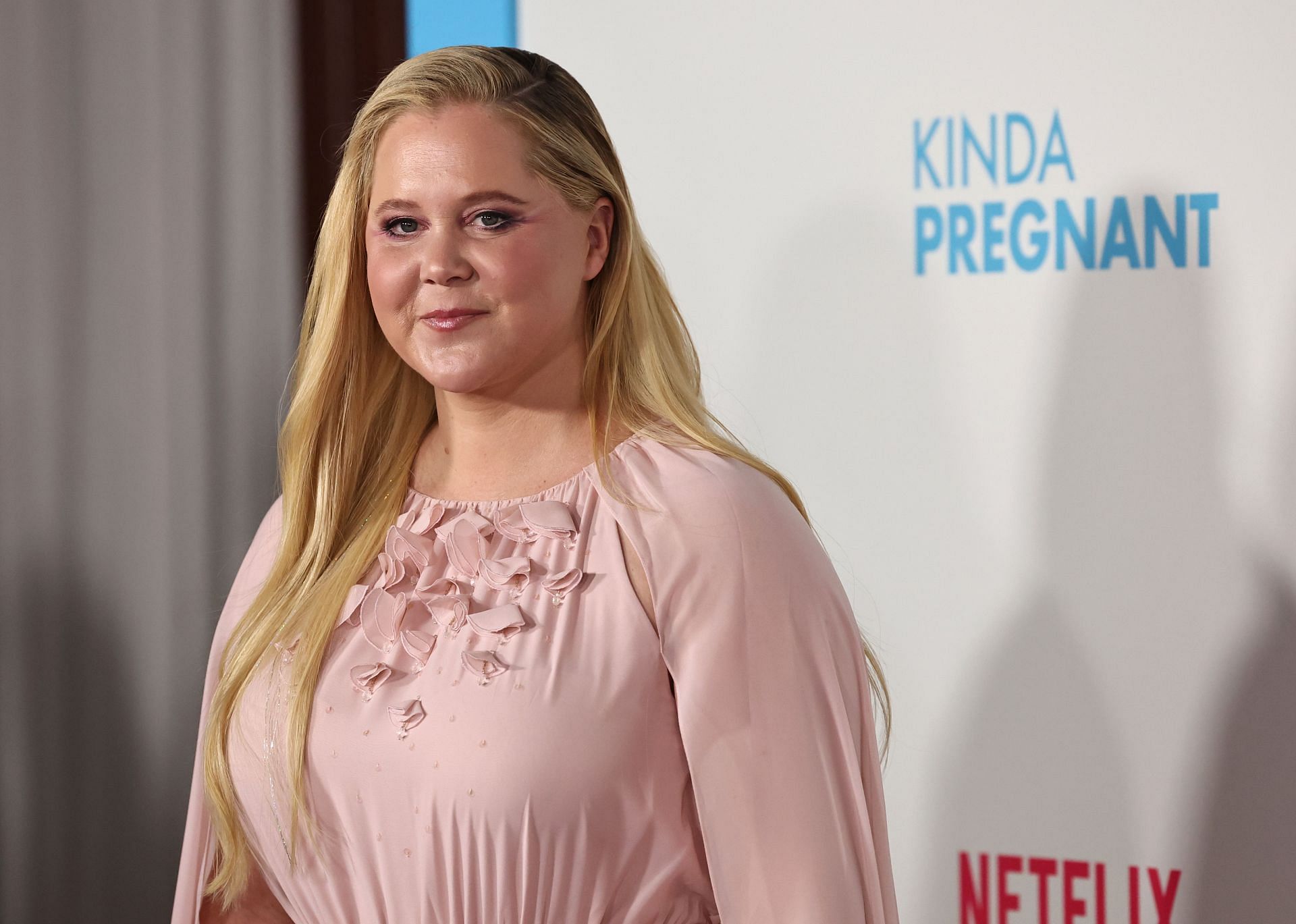 Amy Schumer attends Netflix&#039;s Kinda Pregnant New York Premiere (Image via Getty)