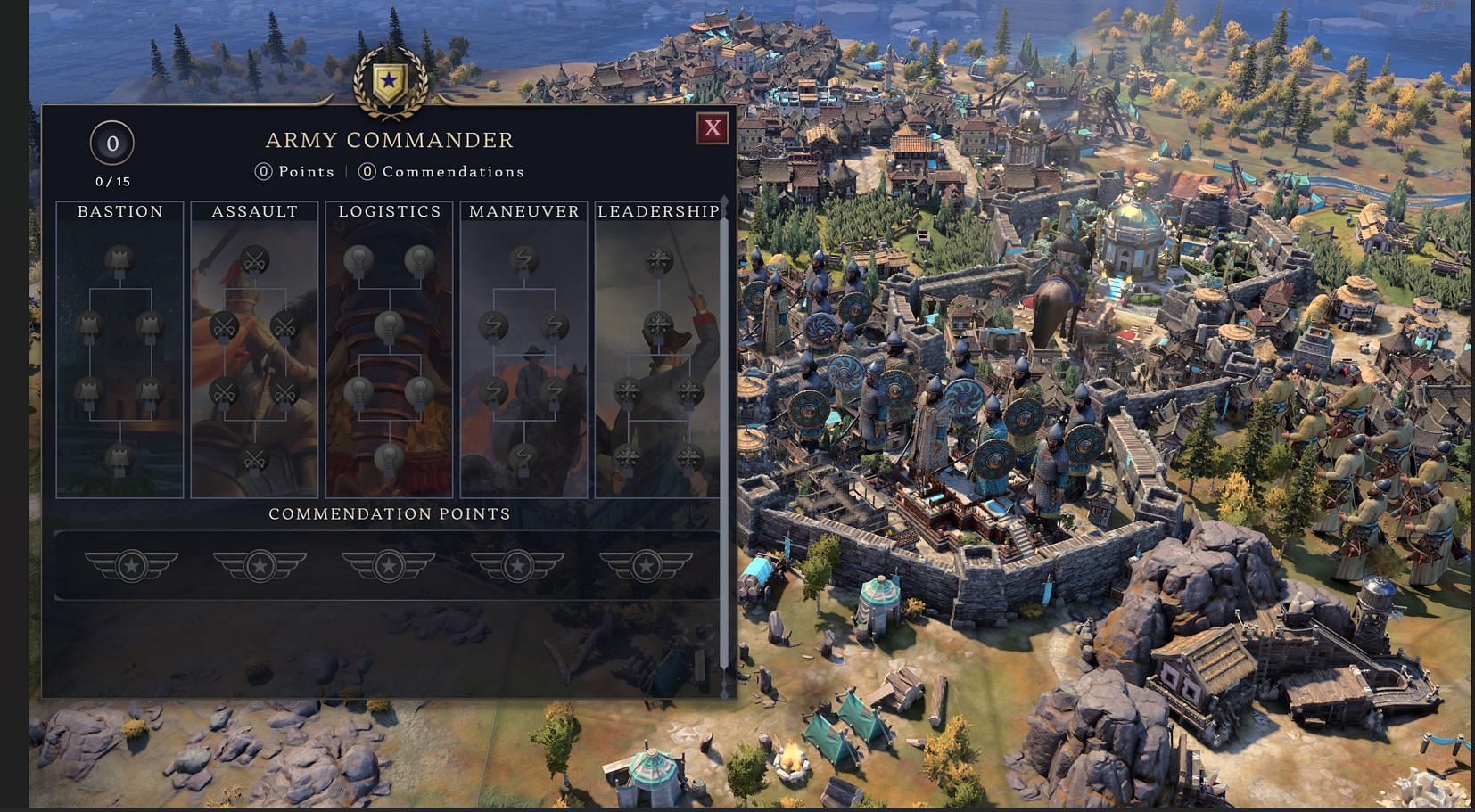 Promoting army commanders in Civilisation 7 (Image via 2K Games)