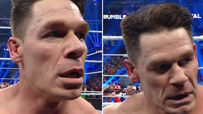 John Cena makes MASSIVE annoncement after Jey Uso throws him out to win Royal Rumble