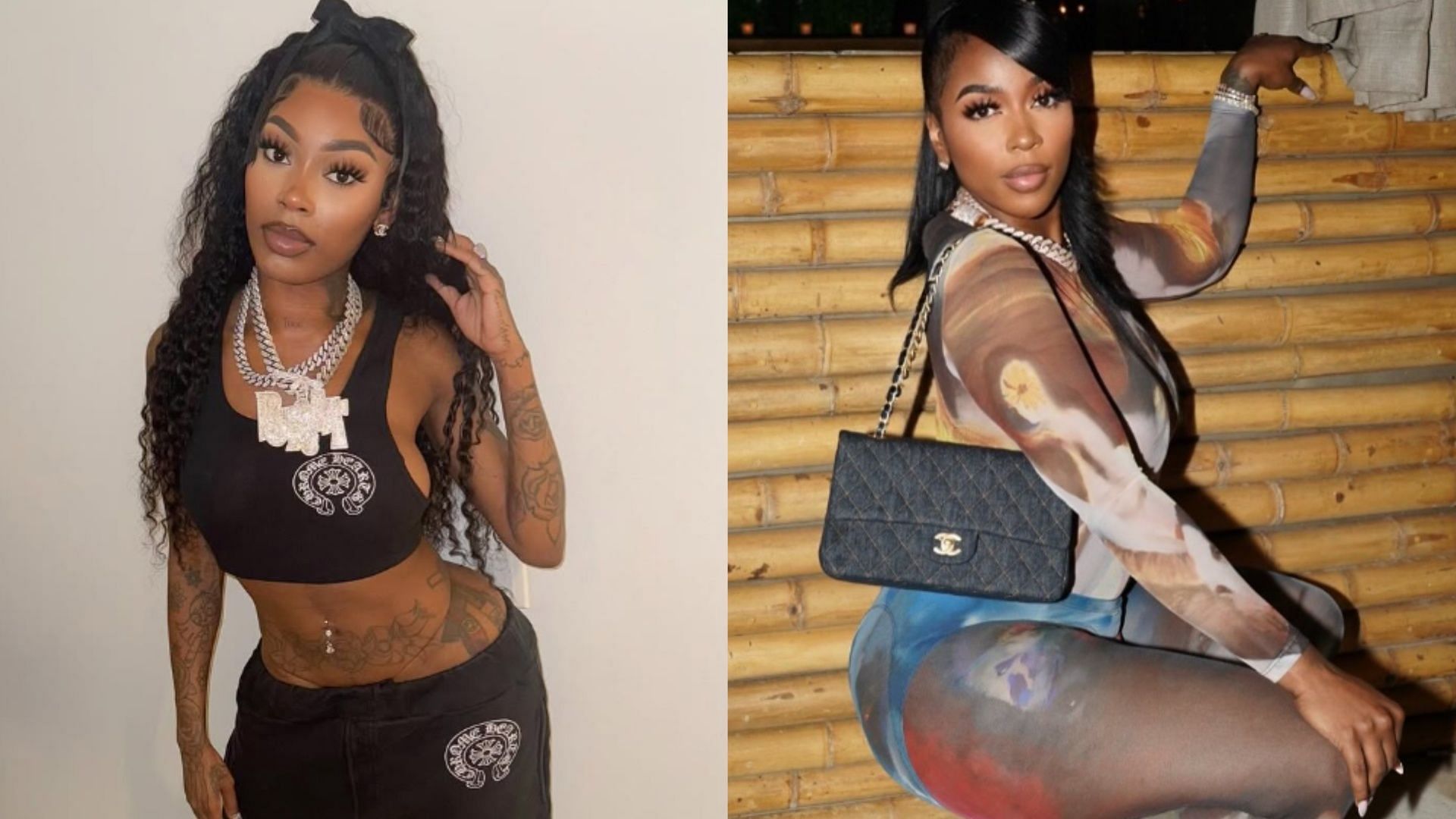 Asian Doll reacts to Kash Doll