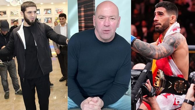 Islam Makhachev teases Dana White's special plan for him amid Ilia Topuria rumors: "There is an offer"