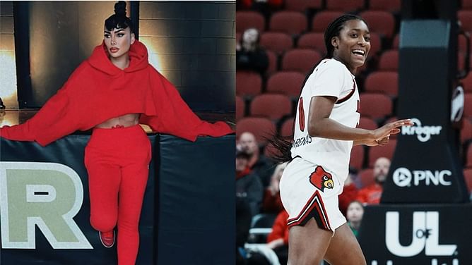 "My babies D is crazy" - Gilbert Arenas' ex Laura Govan hypes daughter Izela Arenas clamping players in Louisville's win over SMU