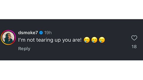 D Smoke's comment