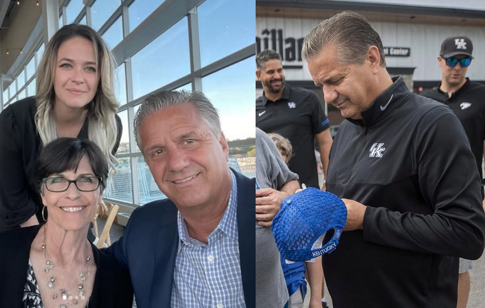 Erin Calipari, Ellen Calipari, John Calipari