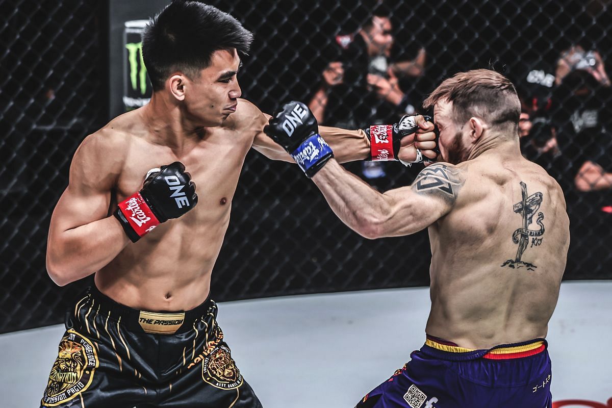 Joshua Pacio and Jarred Brooks - Photo by ONE Championship