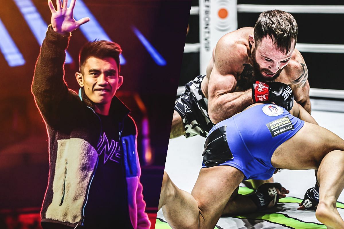 Joshua Pacio and Jarred Brooks - Photo by ONE Championship