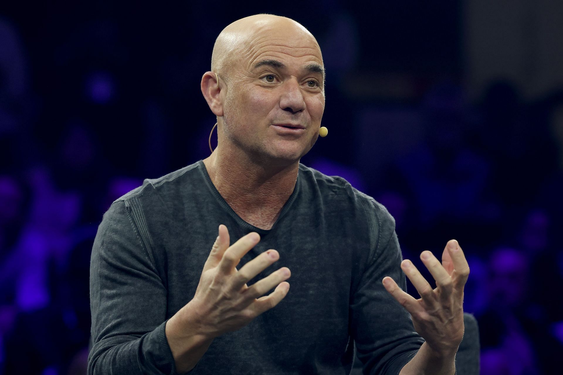 In Picture: Andre Agassi at the ISPO Munich 2024 (Source: Getty)